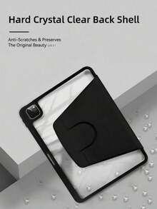 DANYCase 防震纯色基础款平板电脑保护套，360°旋转保护壳，兼容 A16 Air 11/13 M3 2025、Mini 7 A17、Pro 2024 Air 11/13 M2 2024、Pro 11/13 M4 2024、Pro 11、Pro 12.9、Air 5/4/10.9（第 10/7/8/9 代）、Mini 6、Pad SE 11 英寸，专业办公礼品 - 黑色 - 查看 8