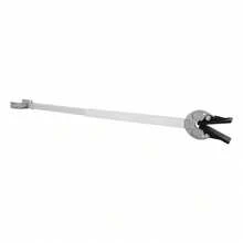 Adjustable Outboard Motor Bracket Fixing Seat, 58-89 Cm/23-35 In Adjustable Length, For Outboard Motors With 100 Horsepower And Below - Black, Silver - View 10