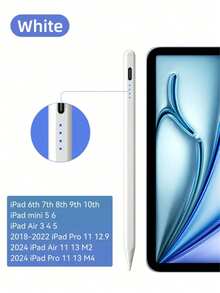1pc Universal Capacitive Stylus Pen, Suitable For Phones And Tablets, Active Capacitive Stylus, Compatible With Android And Apple Devices, Precise Touch, Smooth Writing, High-End Capacitive Stylus (Not Compatible With Resistive Screen And Electromagnetic Screen Tablets) - Multicolor - View 4