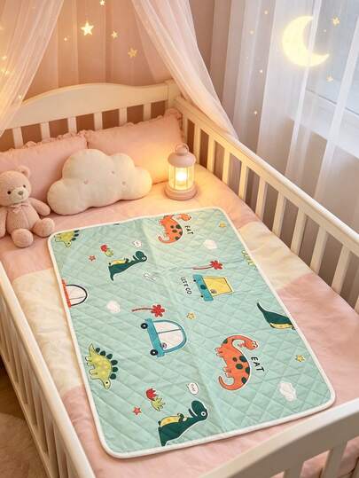 1pc Baby Diaper Changing Pad, Soft Breathable Skin-Friendly Durable, Washable And Reusable, Suitable For Newborn Boys And Girls, Baby Gift