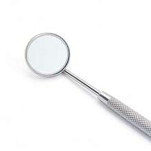 Round Mouth Mirror, Dental Mirror, Professional Dental Tool, Reusable Handheld Mirror, Stainless Steel Eyelash Mirror; Lightweight Design Fits Narrow Gaps, High-Quality Mirror Surface, Clear Imaging Without Ghosting, Durable Material, Suitable For Eyelash Extension, Oral Examination - Multicolor - View 6