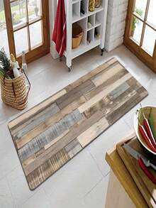 1 Bohemian Style Patterned Kitchen Floor Mat - Rectangular Floor Mat, 100% Polyester Fiber, Perfect For Kitchen, Bedroom, Living Room, And Bathroom Decoration - Multicolor - View 12
