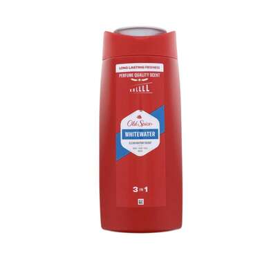 Old Spice Whitewater Gel De Banho 3 Em 1 675ml - Produto De Limpeza 3 Em 1, Frescura Duradoura