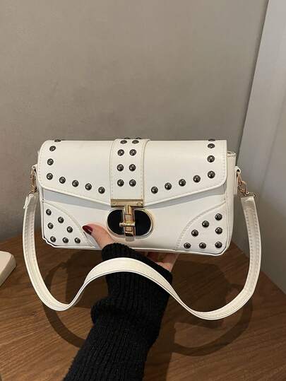 Fashion Women's Shoulder Bag, Minimalist Commuter Crossbody Bag, Large Capacity Handbag, Unique Design, Versatile Elegant Bag