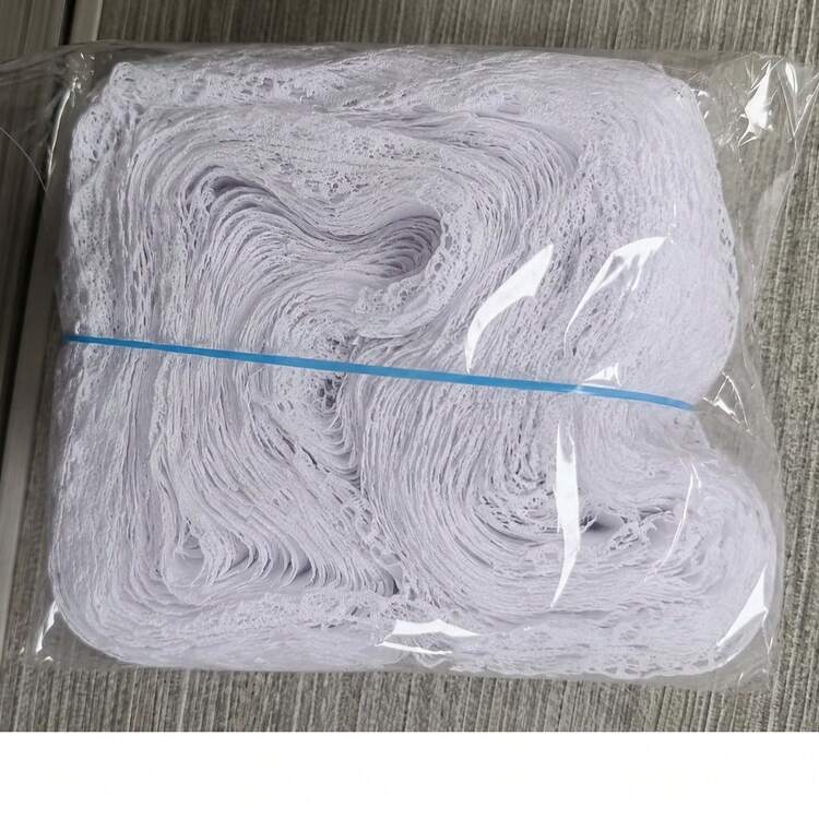 1.2英吋寬蕾絲飾邊緞帶，復古白色蕾絲飾邊緞帶，蕾絲布料裝飾邊，棉質緞帶鏤空邊，適用於聖誕禮物包裝、婚禮花束裝飾、緞帶蝴蝶結裝飾、禮物包裝 - 多色 - 查看 11