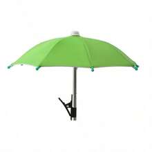 Cute Mini Umbrella Shape, Adjustable Clip-On Phone Mount, Foldable Anti-Glare Sun Shade, UV Protection Mobile Phone Parasol Holder, Portable Smartphone Accessory For Beach, Travel, Camping, Cycling, Car Navigation, Summer Vacation, Poolside - Multiple Styles - View 18