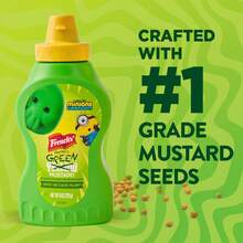 French’s French's Goomi's Green Mustard, Tastes Like Classic Yellow, No Flavors Or Colorants From Artificial Sources, Limited Edition Offering While Supplies Last, Hot Dogs, Pretzel Dip, Hamburgers, 8 Oz - 8 Ounce (Pack Of 4) - View 9