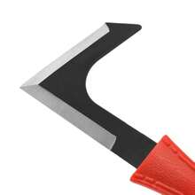 K111 Crack Weeder, Driveway, Side-Walk Weeding Tool, Carbon Steel, L-Shape Blade - Orange - View 5