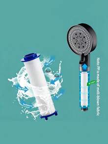 10-30pcs Shower Head Filter - PP Spa Cotton Filter - Shower Head Water Purification - Bathroom Accessories - Spa Cotton Material - Shower Filter - View 4