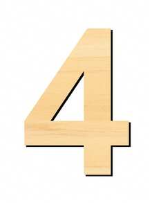 حروف خشبية كبيرة 45 سم/17 بوصة A-Z وأرقام 0-9 قابلة للتخصيص، لافتات حروف وأرقام خشبية قابلة للطلاء لديكور جدران المنزل، عيد الميلاد، الزفاف، ديكور الحفلات - 17 بوصة حروف/أرقام - مشاهدة 27