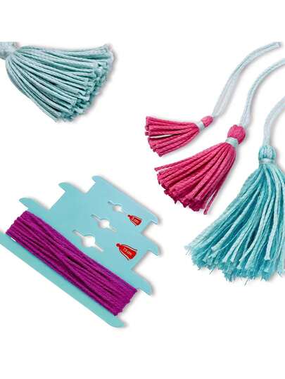 1pc Knitted Tassel Maker/DIY Handmade Knitting Equipment With Tassel Creation System/Suitable For Crochet Crafts/Suitable For Enthusiasts/Knitting Dolls/Blanket Edging/Tassel Decoration