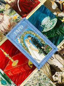 1 BoxJane Austen Tarot 78 Cards, Russian Literature Divination Deck ,Suitable For Tarot Enthusiasts And Literature Lovers. - Multicolor - View 6