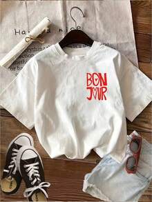 Men T-Shirts - 黑色 - 查看 7
