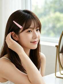 1/2 Stücke Neues koreanisches Stil Cut-Out Haarband, lockeres Haarband ohne Handgeflecht, Gesichtsreinigung Make-up Hautpflege Haarordnungs-Werkzeug, Badezimmer-Waschtisch Make-up Styling Haaraccessoire, tägliche Pendel- und Heimstyling vielseitiges praktisches Haaraccessoire, Damen Modeaccessoire, hitzefreie Locken, Badezimmer-Kleingerät für den Alltag zu Hause - A - Übersicht 8