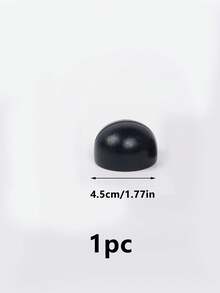 1pc/2pcs/5pcs Black Dome Business Card Holder, Minimalist Hemisphere Name Card Display Stand, Luxury Desktop Card Organizer For Office Desk, Conference, Meeting, Multipurpose Table Card Holder For Business Cards, Table Numbers & Thank You Notes - Black Semi-circle Business Card Holder - View 12