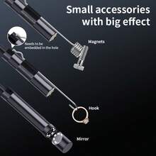5M Android Endoscope Camera With 6 LED Lights,7mm Lens USB-Powered Soft Cable,For Smartphones/ Computer Lets, OTG Required - Adjustable Height For Home, HVAC, Plumbing, Automotive Inspection Heavy-Duty Industrial Endoscope Camera, Endoscope For Phone - E310 - View 5