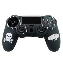 Compatible With PlayStation4, 1pc Halloween Element Laser Engraved Pattern Game Protective Case, Anti-Scratch Anti-Slip Anti-Sweat Anti-Drop, Enhances Gaming Operation Feel And Experience - View 10