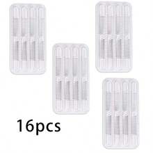 YITAPE 12 piezas de tiras antideslizantes de silicona transparente, adecuadas para tacones altos, zapatos de plataforma, botas, etc., previene ampollas en los pies, opción ideal para útiles escolares, botas y otros accesorios de calzado. Adecuado para exteriores, deportes, viajes, hogar, oficina, escuela y otras ocasiones - A - Ver 6