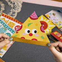 1 Set Handmade Origami Colorful Paper Set, Creative DIY Fun Origami Book, Develop Thinking Ability And Hand-Eye Coordination, Best Gift For Friends And Besties - Multicolor - View 2