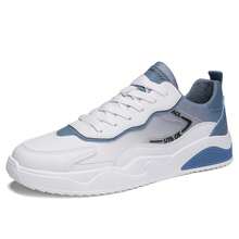 Men Sneakers - 5811 White and Blue - View 7