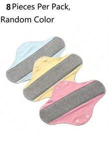 3/6pcs Washable Leak-Proof Women's Pads, Fashionable Graphene Pads, High-Quality Protection - Multicolor - View 10