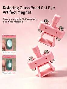 annies Multifunctional Cat Eye Nail Magnet Tool, Portable Removable Nail Art Magnetic Stick, One-Touch Magnetizing For Glass Bead Cateye Gel Polish Manicure DIY Salon Use - Multicolor - View 7