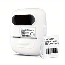 Marklife P50 White Inkless Label Maker, Mini Thermal Label Printer, Compatible With Home And Commercial Use, Suitable For Home Organization, Business, Barcode, QR Code, With 1 Roll 40x30mm (1.57x1.18in) Labels - P50 Milk Candy White + 1 Roll 40*30mm (1.57*1.18in) - View 13