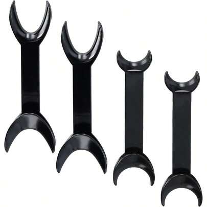 Retractor Bucal Dental En Forma De T, 4 Piezas Doble Cabeza Con 80 Accesorios, Abridor De Boca Y Labios Para Blanqueamiento Dental, Ortodoncia Y Cuidado Bucal En Casa