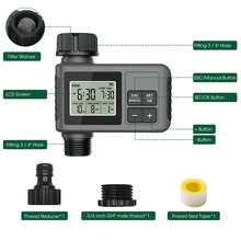 Programmable Smart Garden Hose Watering Timer With Drip Irrigation System And Rain Delay - A - View 2