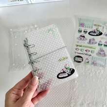 Stiker Transfer Tahan Air Korea DIY untuk Jurnal/Casing Ponsel/Gelas Minum, Stiker Dekoratif dengan Motif Sulur dan Bunga. - A - View 8