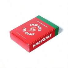 1pc Card Game Board Game Couple Party Game Sriracha The Game - A Spicy Slapping Card Game For The Whole Family - Red - View 5