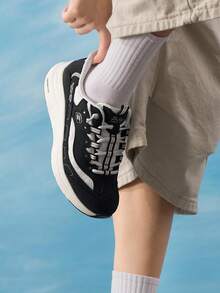 Skechers Zapatos deportivos casuales CONTOUR FOAM para mujer, zapatos ligeros de estilo de vida deportivo y viaje 150412-BKW - Blanco y negro - Ver 3