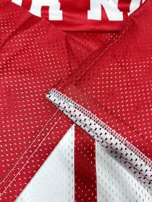 Women's Custom Short Soccer Jersey Shirt, Personalized Red Short Sports Team Uniform, Customizable Team Name And Number, Women's Game Day Wear Summer - Red - View 8