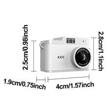 Kamera Digital Mini, Kamera Digital Definisi Tinggi, Kamera Digital Portabel, Kamera Digital HD 1080P, Mendukung Kartu Memori 32GB, Kamera Digital SLR Portabel, Multi-Fungsi Multi-Filter, Cocok untuk Vlogging dan Fotografi Perjalanan, Mainan Kamera Digital (Baterai Isi Ulang 200mA) - X5 (dengan kartu) - View 4