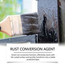 Rust Converter, Free Rust Remover Retreader Rust Converter Solid Rust Resistant Primer - Default - View 5