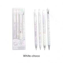 4pcs Strawberry Chocolate Gel Ink Pens, 0.5mm Retractable Ballpoint Pens Quick-Drying Black Ink, Including 1pc Chocolate Scented Pen And 1pc Erasable Pen, Ideal Gift For Girls And Students Back To School - Gel Pen - View 12