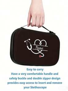 Customized EVA Stethoscope Storage Bag, Stethoscope Pattern Storage Box,Household Pregnant Women Stethoscope Storage Box, EVA Hard Shell Storage Bag - Multicolor - View 5