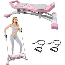 Home Gym Equipment 1pc Waist Home Fitness Equipment Home Gym Equipment Weight Loss Equipment Board Body Rotating Board Twisting Machine  Turning Turn Waist Disc - Pink No. 2 - View 1