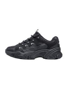 CAMEL CROWN New Men's Sports Shoes, Water-Resistant Cushioned Joggers, Non-Slip Comfort Casual Sneakers - Black/Silver - View 2