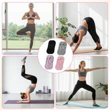 Women's Non-Slip Yoga Socks (1/3/5/6/10 Pairs) – Non-Slip Neutral Medical Style Socks With Ankle Support And Cushioning - Multicolor - View 3