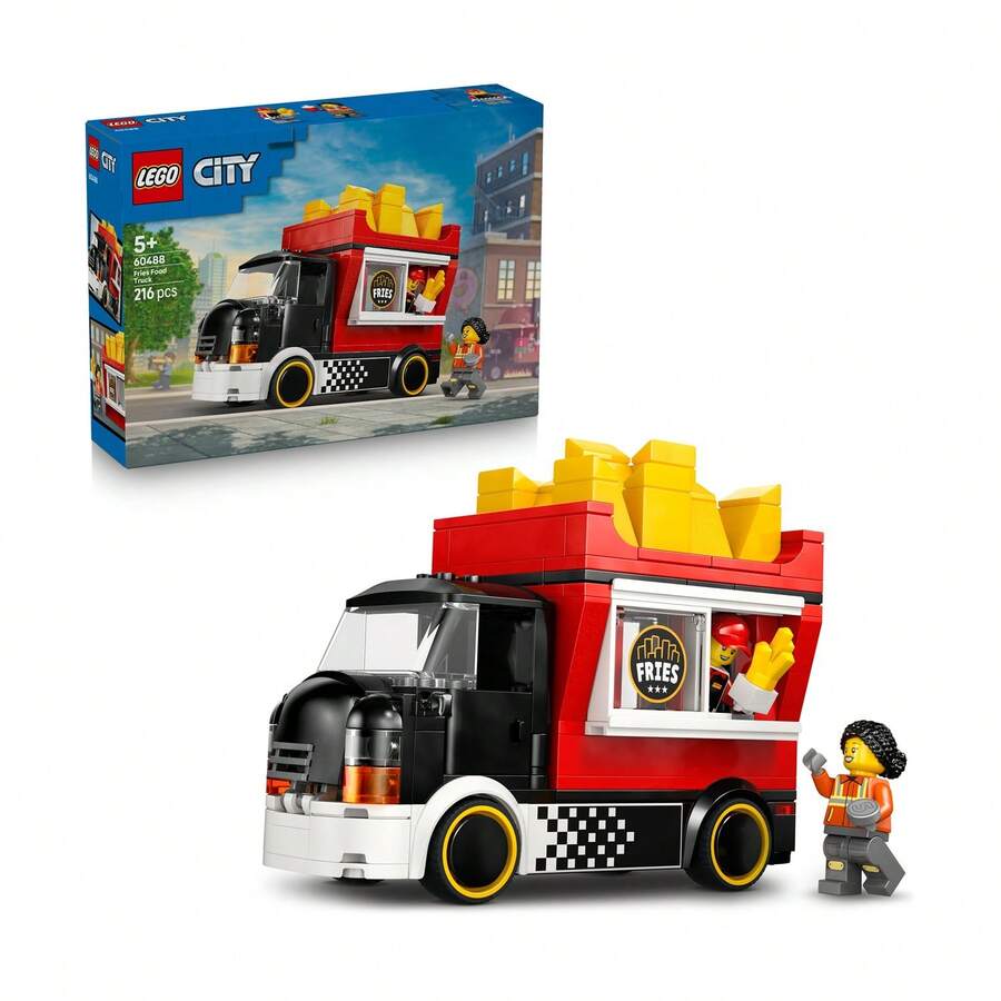 LEGO City Fries Food Truck (60488) - 彩色 - 查看 1