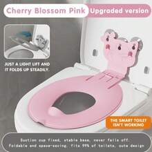 Cartoon Cute Toilet Seat Cover, Toilet Seat Pad, Toilet Seat Cushion, Convenient Foldable, Washable, Non-Fading, Portable Space-Saving - Multicolor - View 10