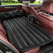 1pc Car Inflatable Bed, Car Accessories, Rear Seat Sleeping Pad, Suitable For SUV And SUV, Travel Inflatable Bed, Universal SUV/Sedan Inflatable Bed, Portable Travel Camping Sleeping Pad - Perfect Gift For Drivers - Straight-grained Round Mound - View 2