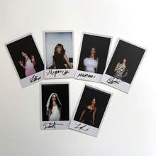 1 Set 6pcs KATSEYE Cat Eye Photo Cards, Merchandise Bonus Cards, Signed Photo Cards - Multicolor - View 2