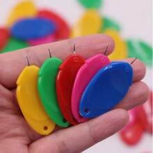 Enhebrador de hilo de costura hecho a mano, herramienta de enhebrado automático para máquina de coser, herramienta de enhebrado fácil para bordado, asistente de enhebrado automático de aguja, color aleatorio - Multicolor - Ver 5