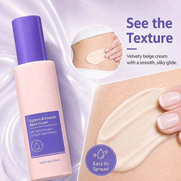 Crema Corporal Reafirmante y Suavizante con Complejo Reafirmante 6%, Hidratación Duradera para Piernas, Brazos y Vientre