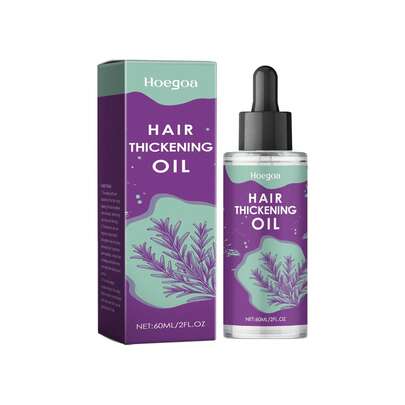 El aceite capilar espesante Hoegoa mejora las puntas abiertas, nutre el cabello seco y repara la resistencia del cabello. AZVH