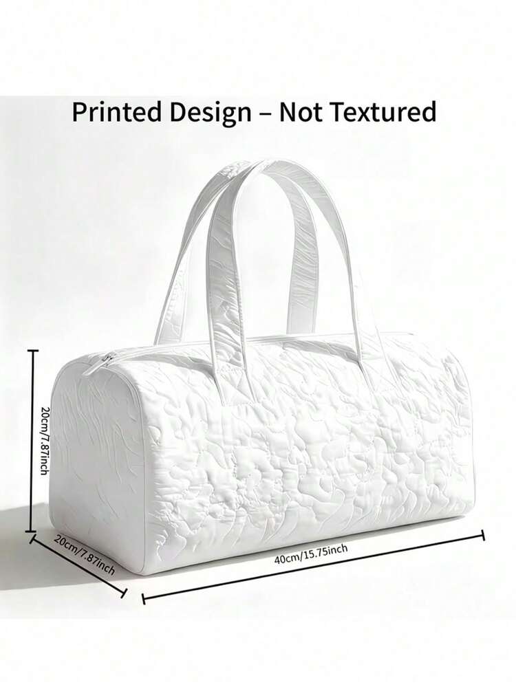 1pc Underwater Ocean Bus Shaped Travel Luggage Bag, Printed Coral Starfish Shell Fish Pattern Handbag, Large Capacity Portable Cosmetic Toiletry Bag, Beach Vacation Weekend Overnight Bag, Travel Swimming Camping Multi-Purpose Storage Handbag, Office Decor And Accessories, Christmas Home Decor, Autumn Decor, Wedding Guest Return Gift, Women's Holiday Decor Gift, College Dorm Essential - Multicolor - View 10