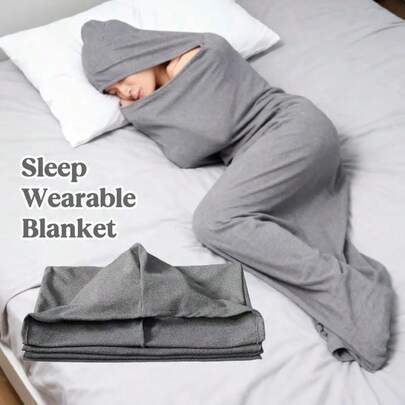 S/M/L/XL Saco de dormir portátil para adultos y niños, cómodo, manta de compresión de viaje, saco de dormir tipo sobre, sacos de dormir para camping, saco de dormir elástico tipo momia, ultraligero para las cuatro estaciones