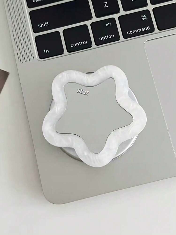 Ins風英文字碎花鏡面手機支架 MagSafe 磁吸強吸附 超清晰愛心鏡 新款化妝工具 桌面支撐架 星級頂級氣囊背貼手機殼 - 彩色 - 查看 9